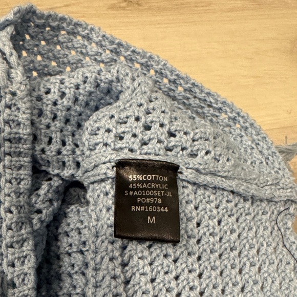 Jluxlabel NWT Power Blue Fira 2 piece Crochet Women Skirt Set. - Picture 11 of 12